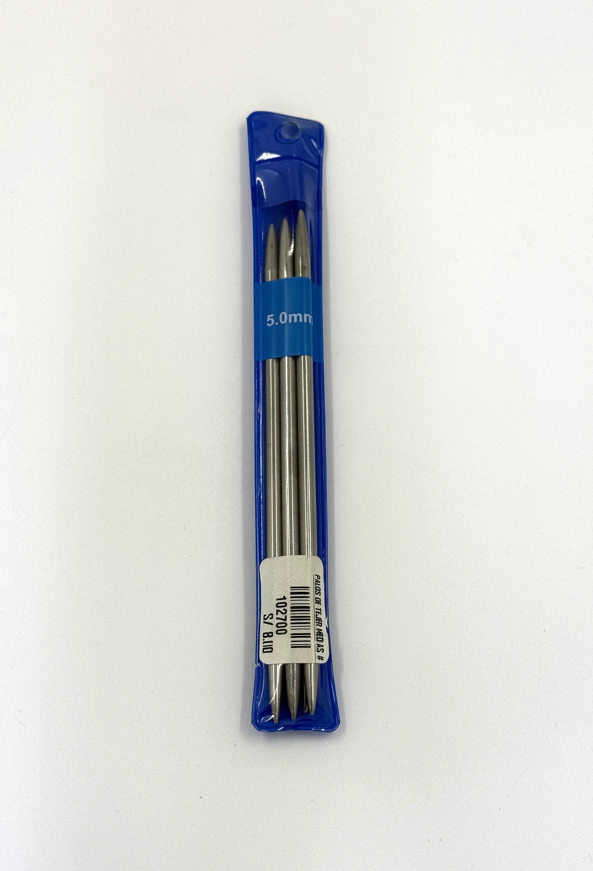 Palos de Tejer Medias #5.0mm