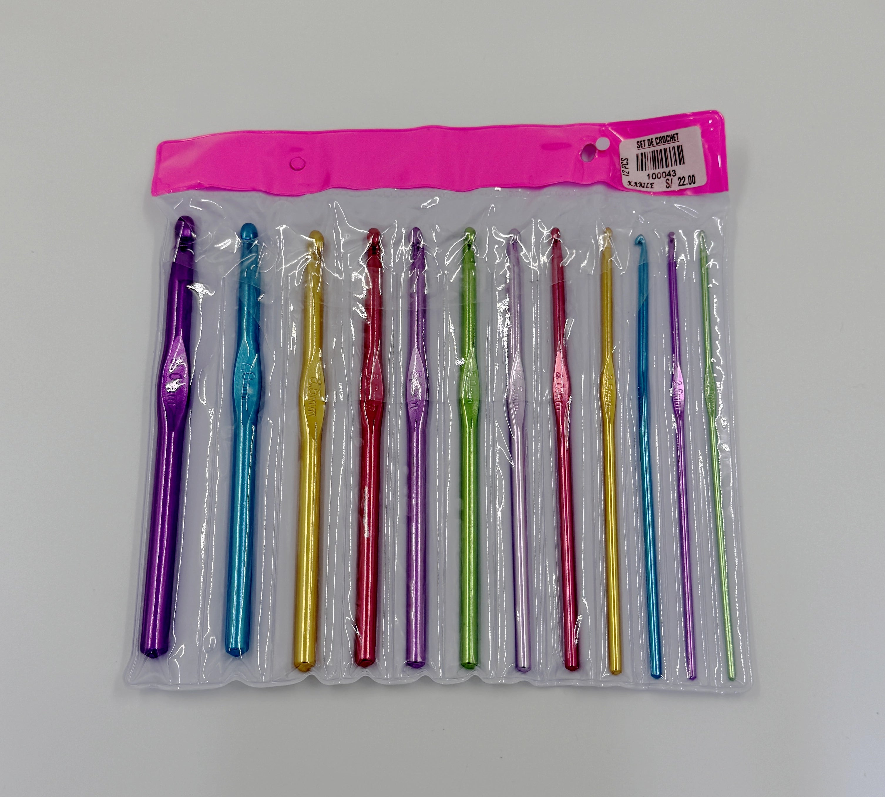 Set de Crochet sin Mango #12
